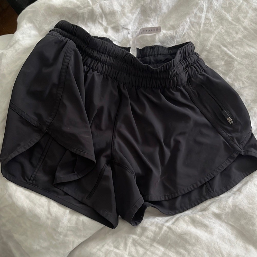 Black lululemon shorts